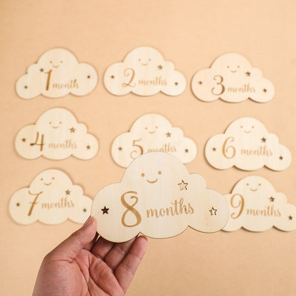 Baby Milestone Cloud Cards