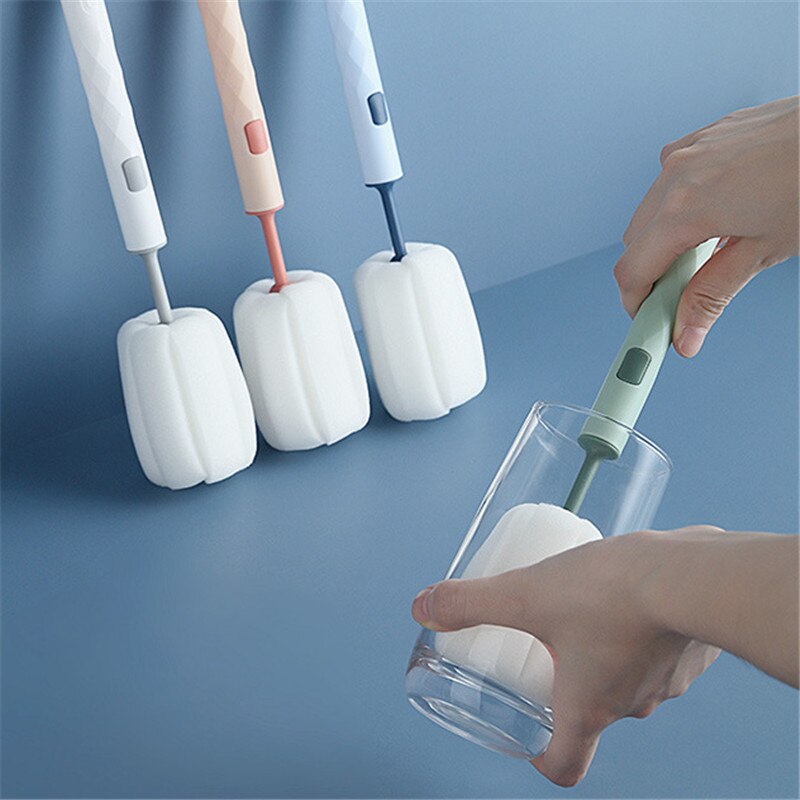 Removable Sponge Baby Bottle Cleaner